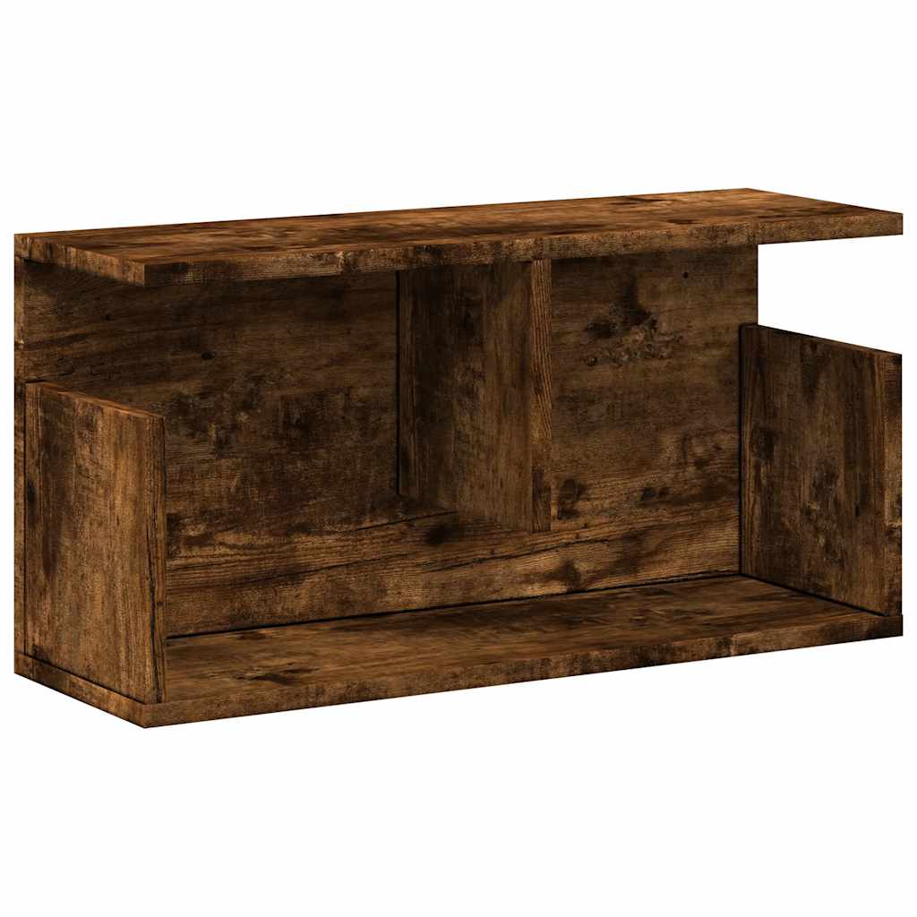 Armoire murale 60x20x30 cm chêne fumé bois d'ingénierie - XIOS