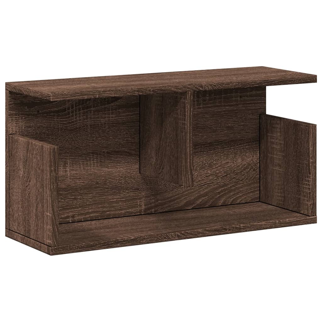 Armoire murale 60x20x30 cm chêne marron bois d'ingénierie - XIOS
