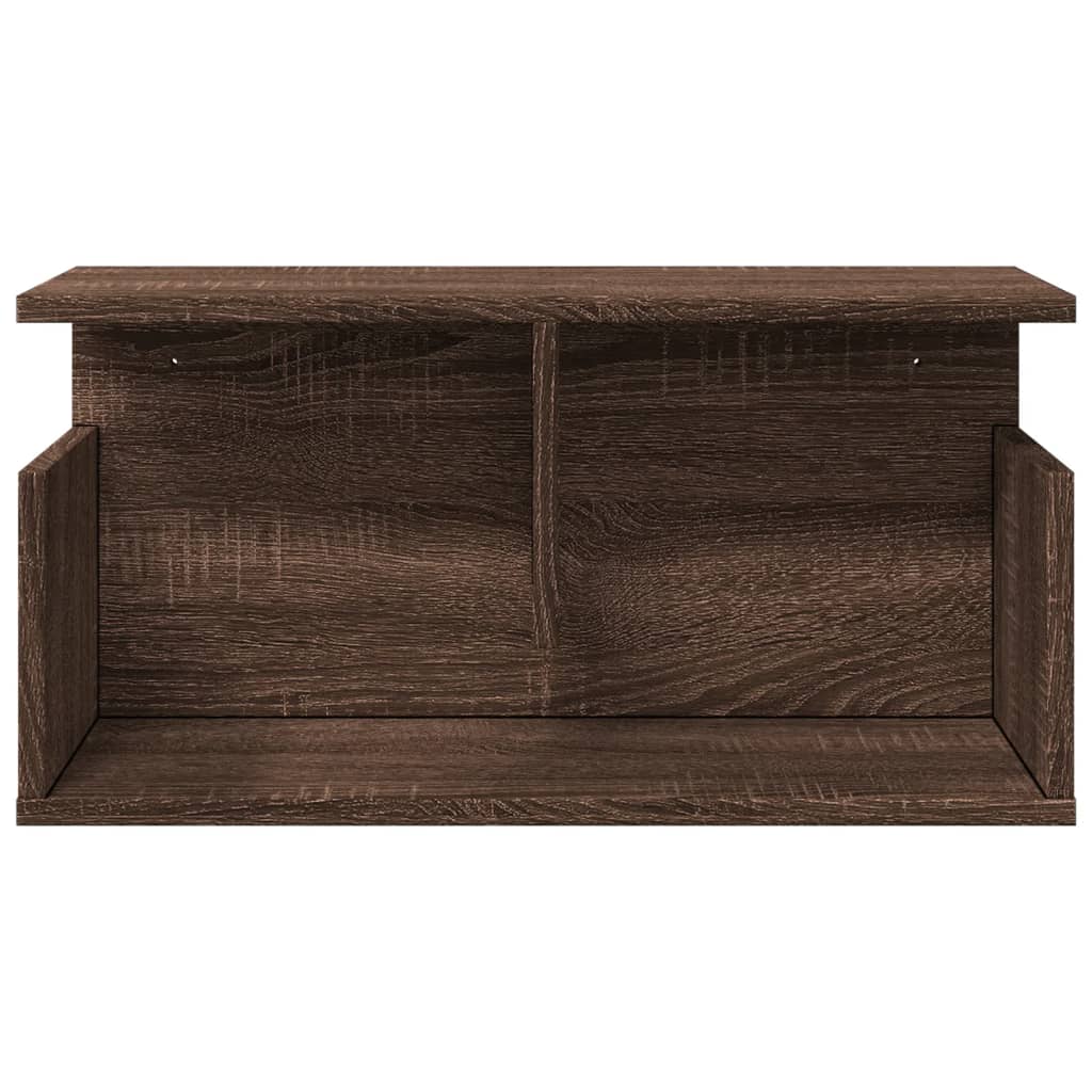 Armoire murale 60x20x30 cm chêne marron bois d'ingénierie - XIOS