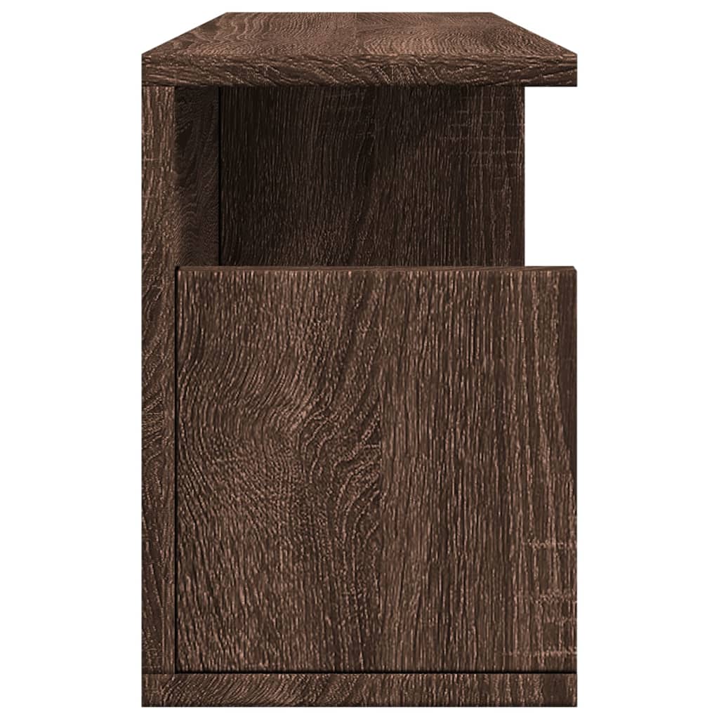 Armoire murale 60x20x30 cm chêne marron bois d'ingénierie - XIOS