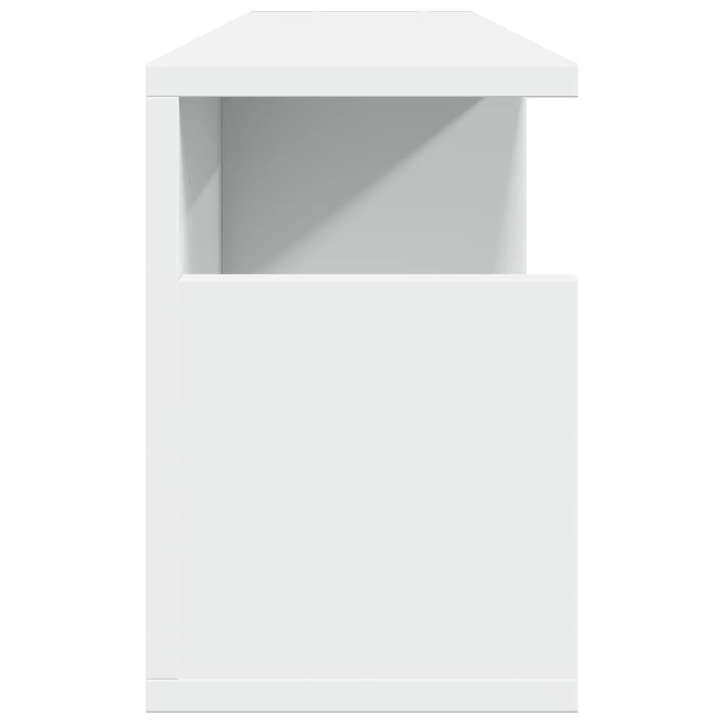 Armoire murale 80x20x30 cm blanc bois d'ingénierie - XIOS