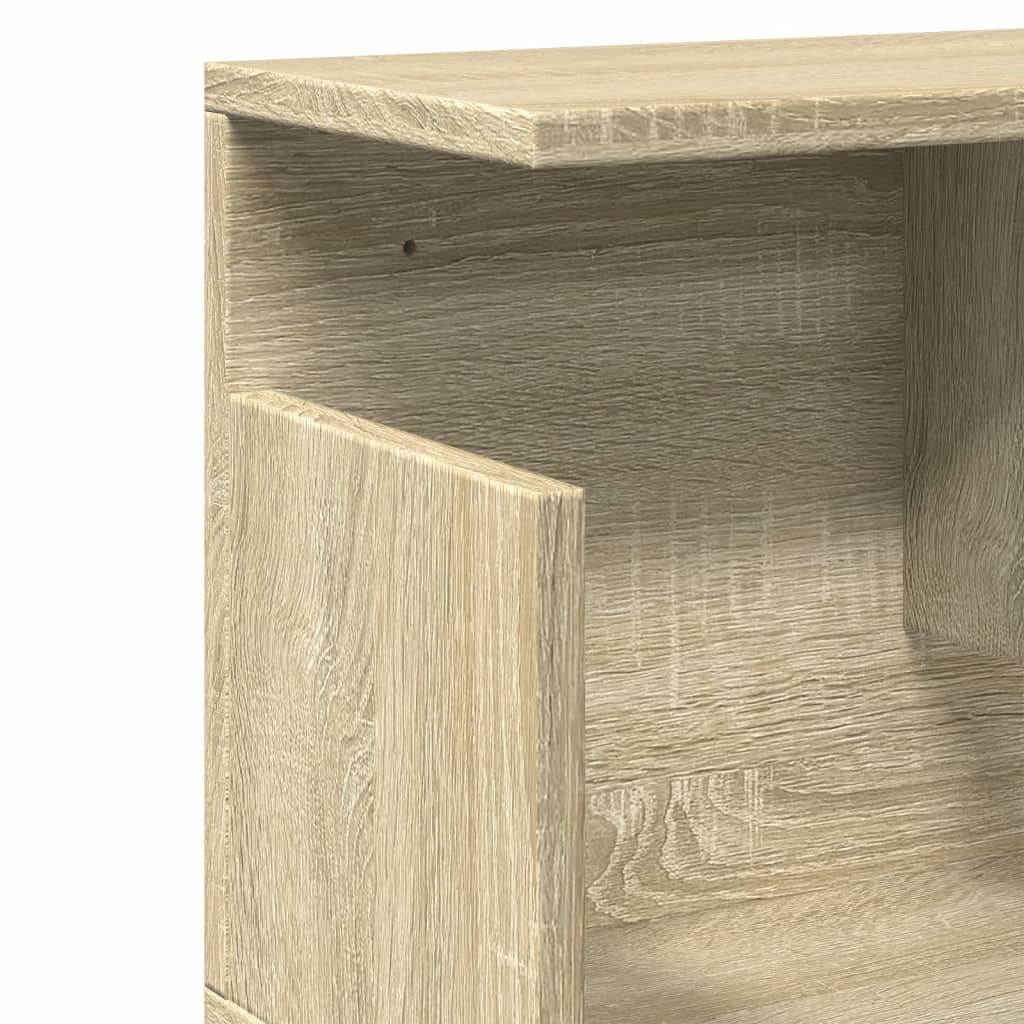 Armoire murale 100x20x30 cm chêne sonoma bois d'ingénierie - XIOS