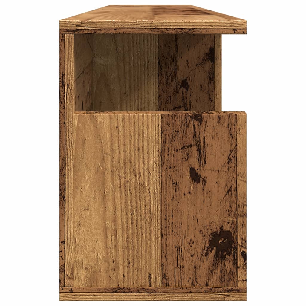 Armoire murale 100x20x30 cm vieux bois bois d'ingénierie - XIOS