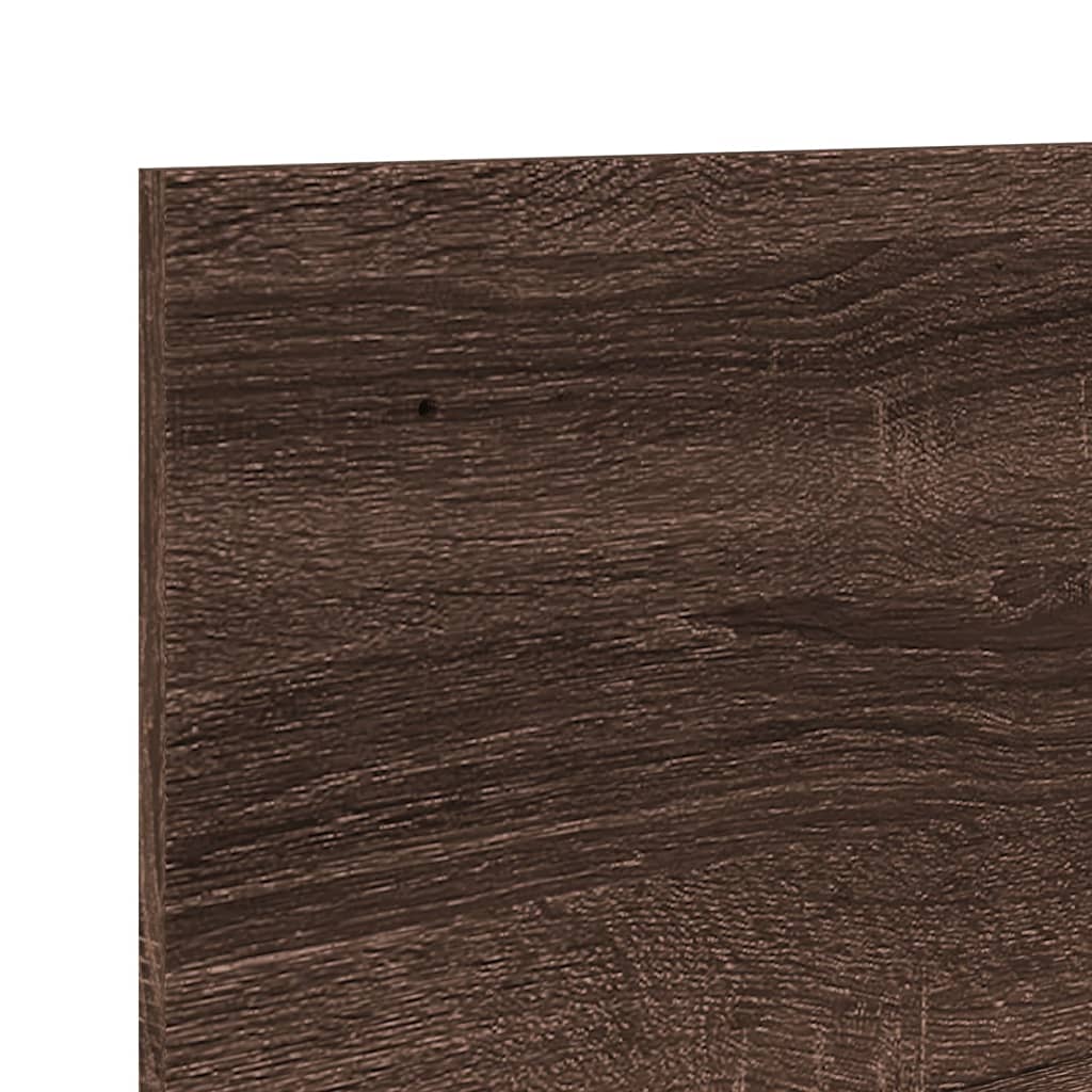 Armoire murale 70x16,5x30 cm chêne marron bois d'ingénierie