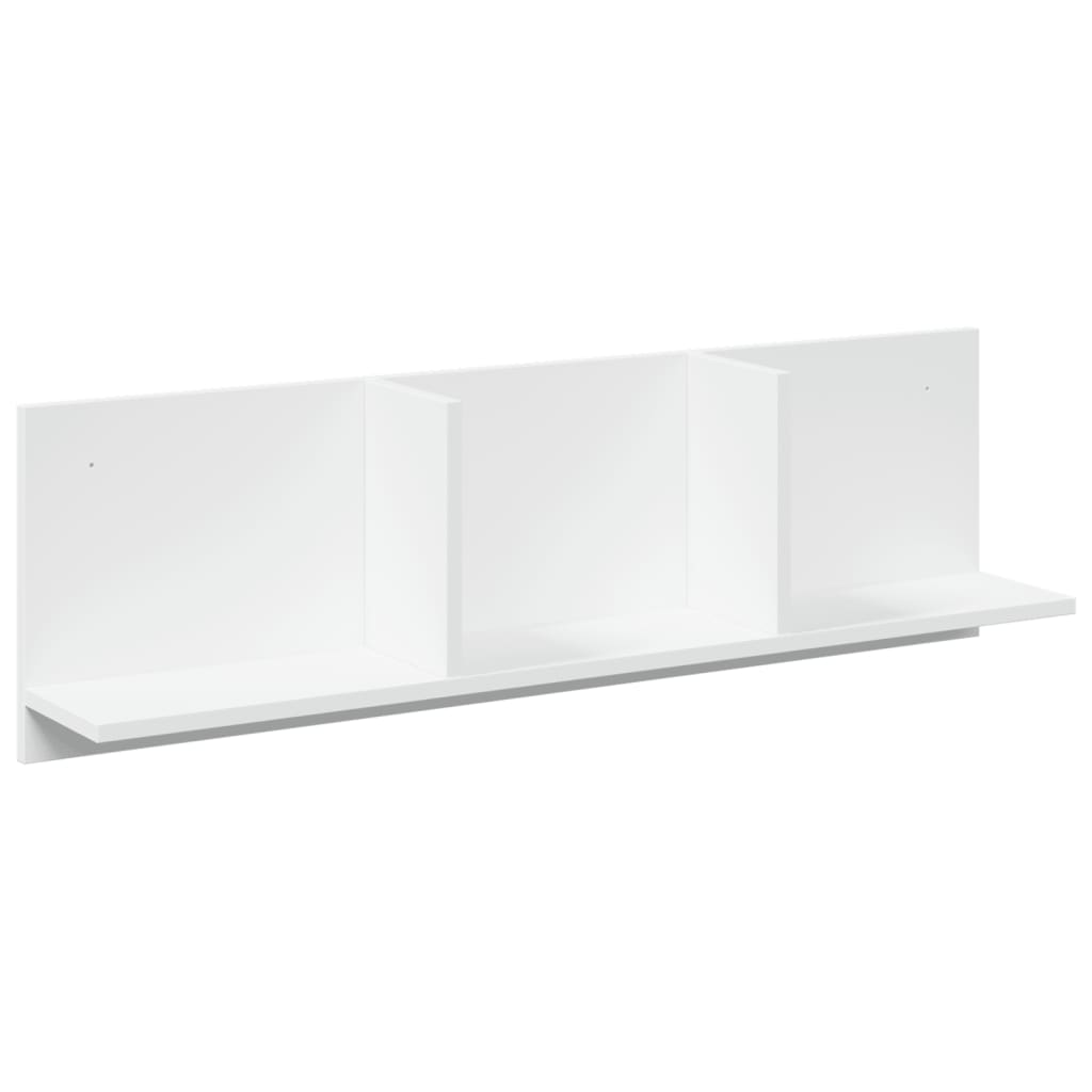 Armoire murale 100x16,5x30 cm blanc bois d'ingénierie - XIOS