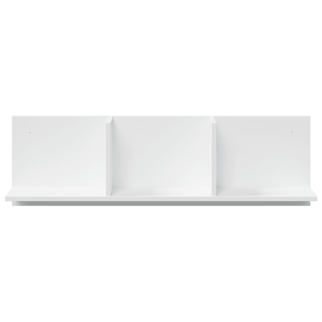 Armoire murale 100x16,5x30 cm blanc bois d'ingénierie - XIOS