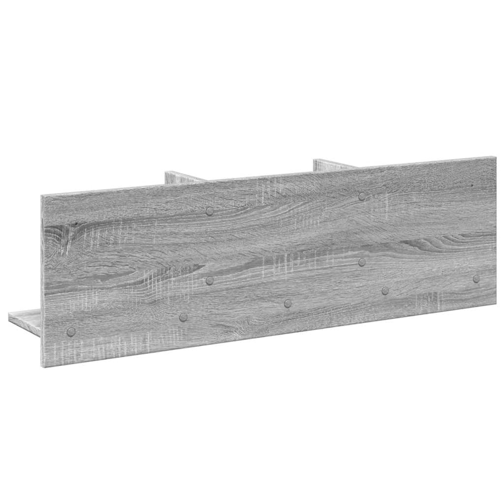 Armoire murale 100x16,5x30 cm sonoma gris bois d'ingénierie - XIOS