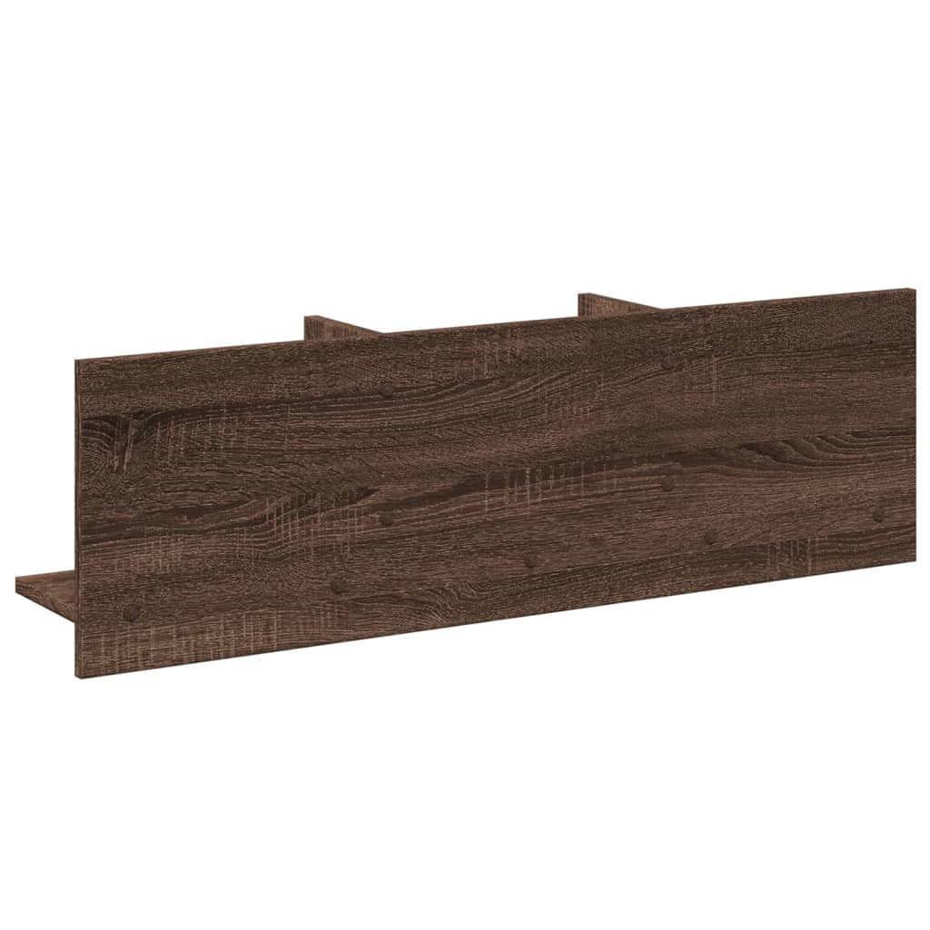 Armoire murale 100x16,5x30 cm chêne marron bois d'ingénierie - XIOS