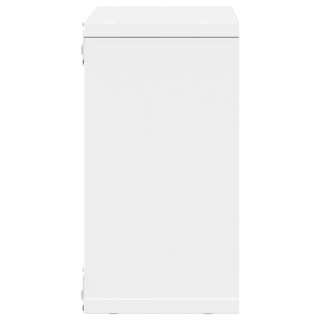 Armoire murale 60x16x30 cm blanc bois d'ingénierie - XIOS