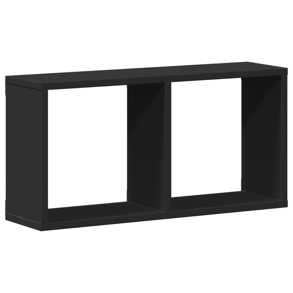 Armoire murale 60x16x30 cm noir bois d'ingénierie - XIOS