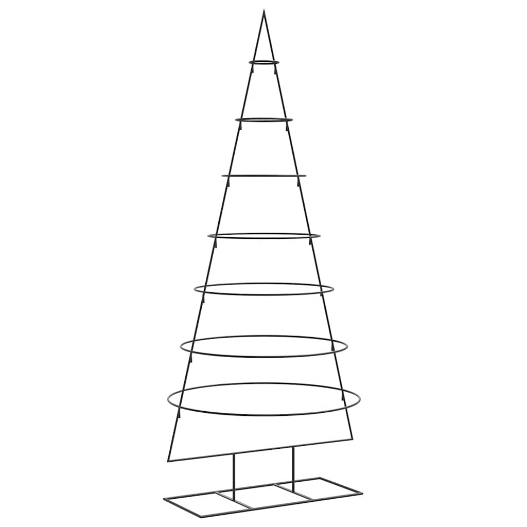 Arbre de Noël en métal pour décoration noir 180 cm - XIOS