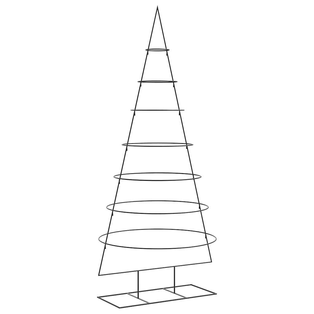 Arbre de Noël en métal pour décoration noir 210 cm - XIOS