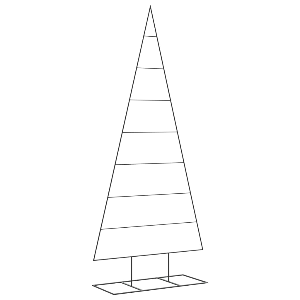 Arbre de Noël en métal pour décoration noir 210 cm - XIOS