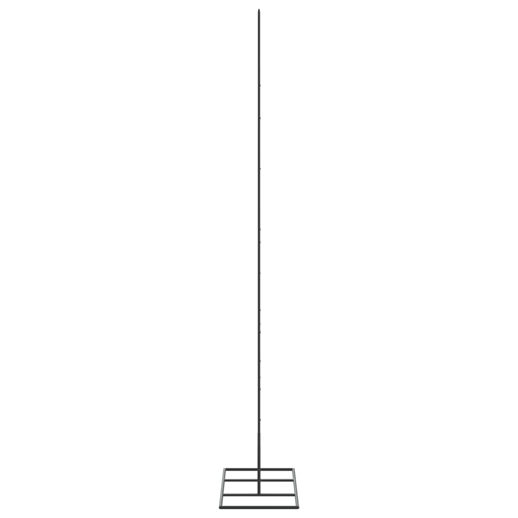 Arbre de Noël en métal pour décoration noir 150 cm - XIOS