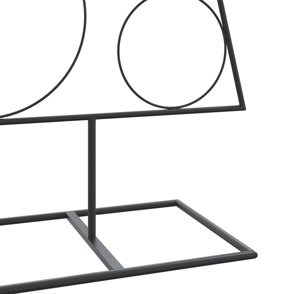 Arbre de Noël en métal pour décoration noir 150 cm - XIOS