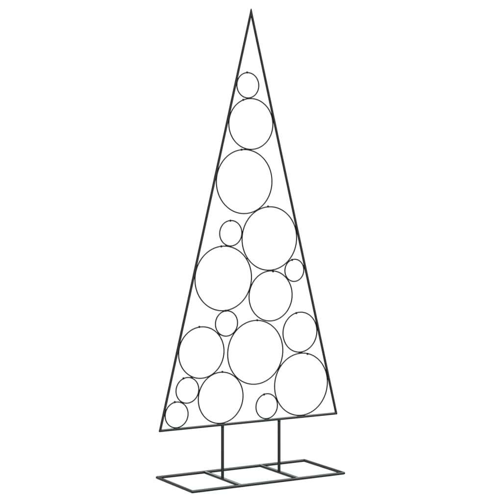 Arbre de Noël en métal pour décoration noir 180 cm - XIOS