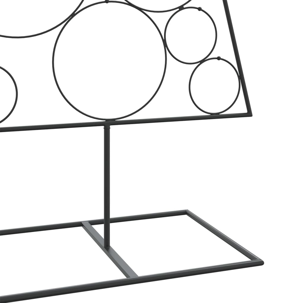 Arbre de Noël en métal pour décoration noir 180 cm - XIOS