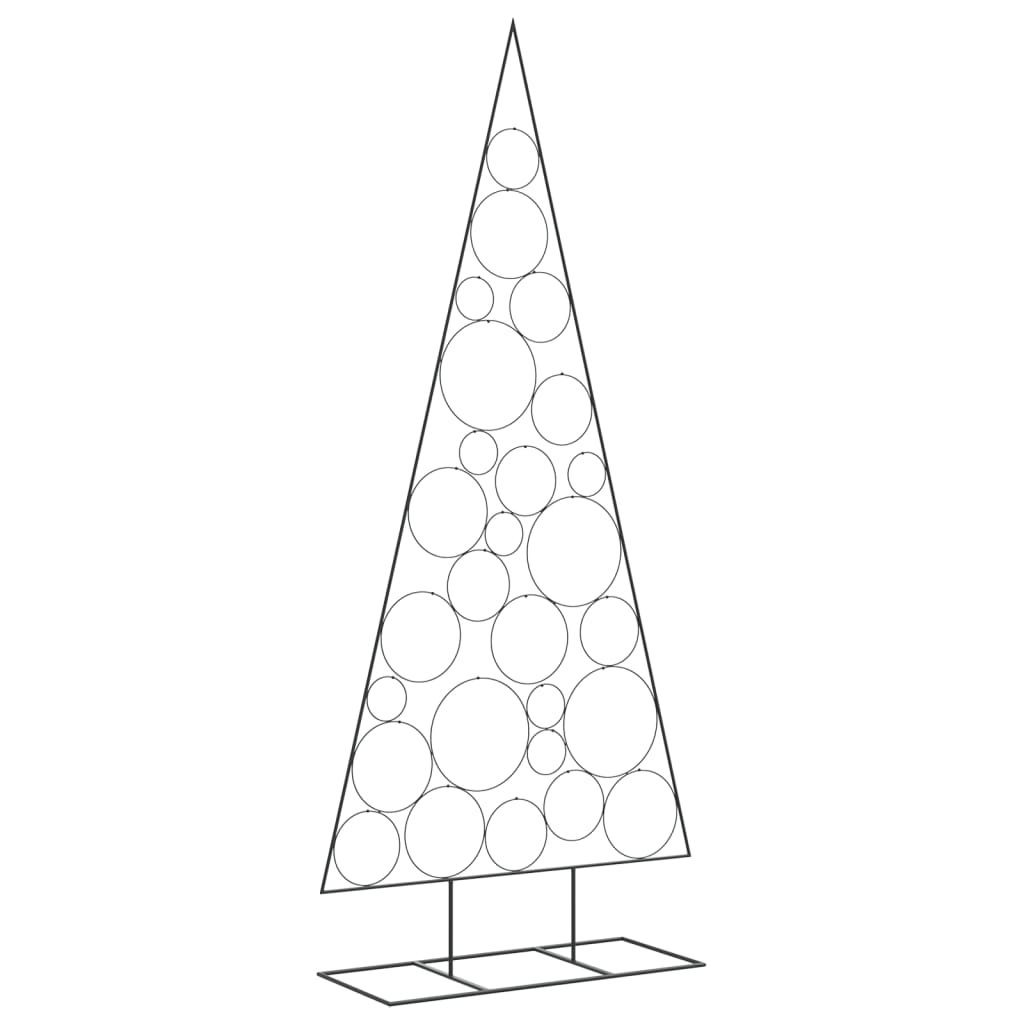 Arbre de Noël en métal pour décoration noir 210 cm - XIOS