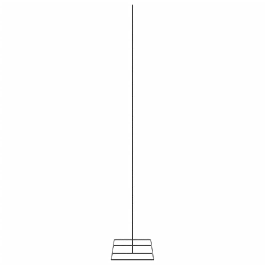 Arbre de Noël en métal pour décoration noir 210 cm - XIOS
