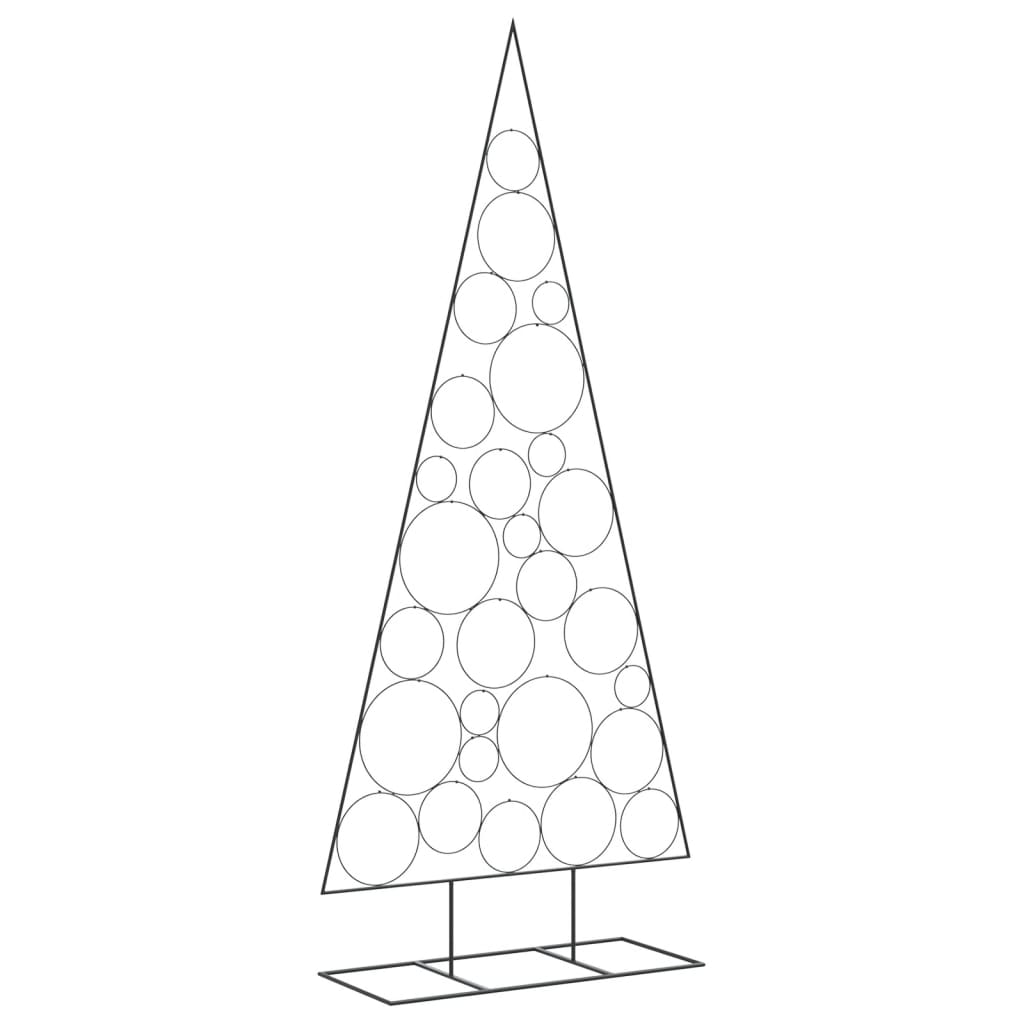 Arbre de Noël en métal pour décoration noir 210 cm - XIOS
