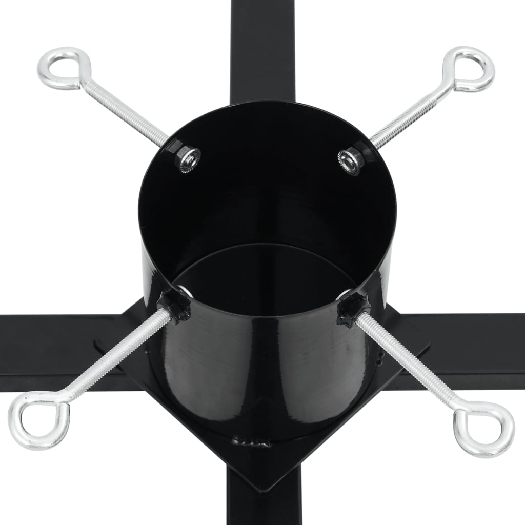 Support de sapin de Noël noir 61x61x15,5 cm - XIOS