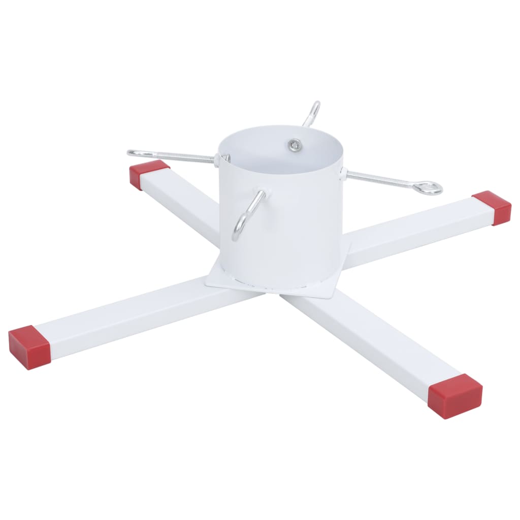 Support de sapin de Noël blanc 61x61x15,5 cm - XIOS