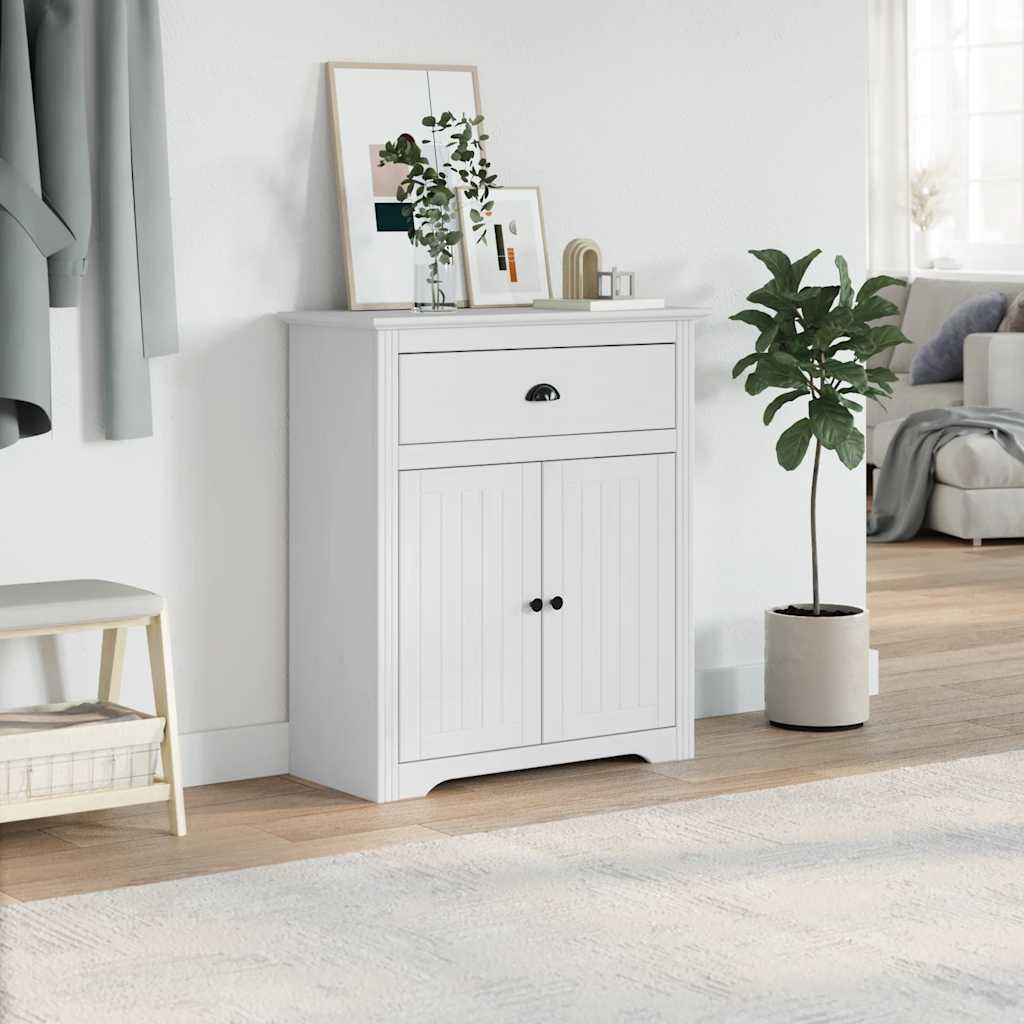Armoire de couloir BODO blanc 80x35x90 cm - XIOS