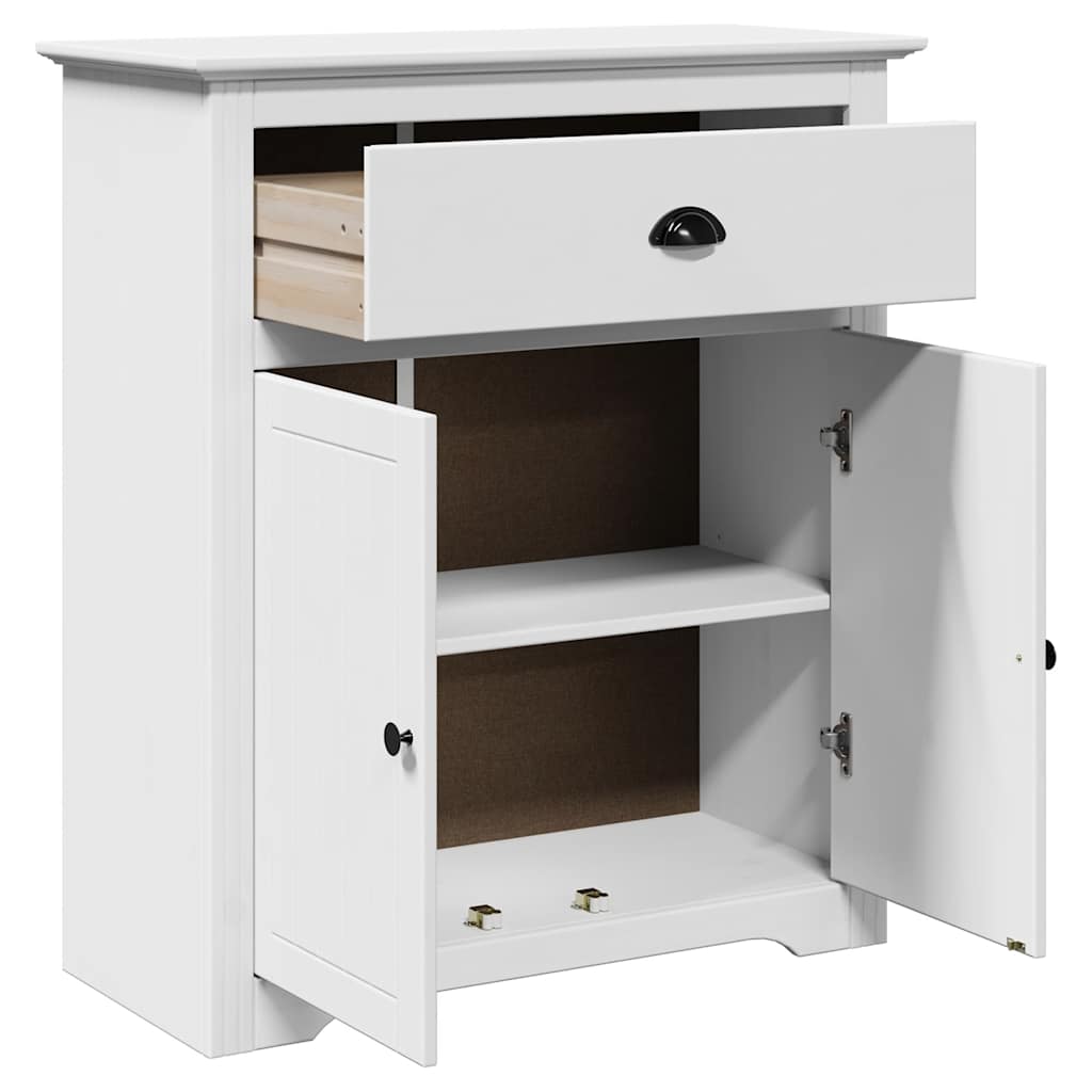 Armoire de couloir BODO blanc 80x35x90 cm - XIOS