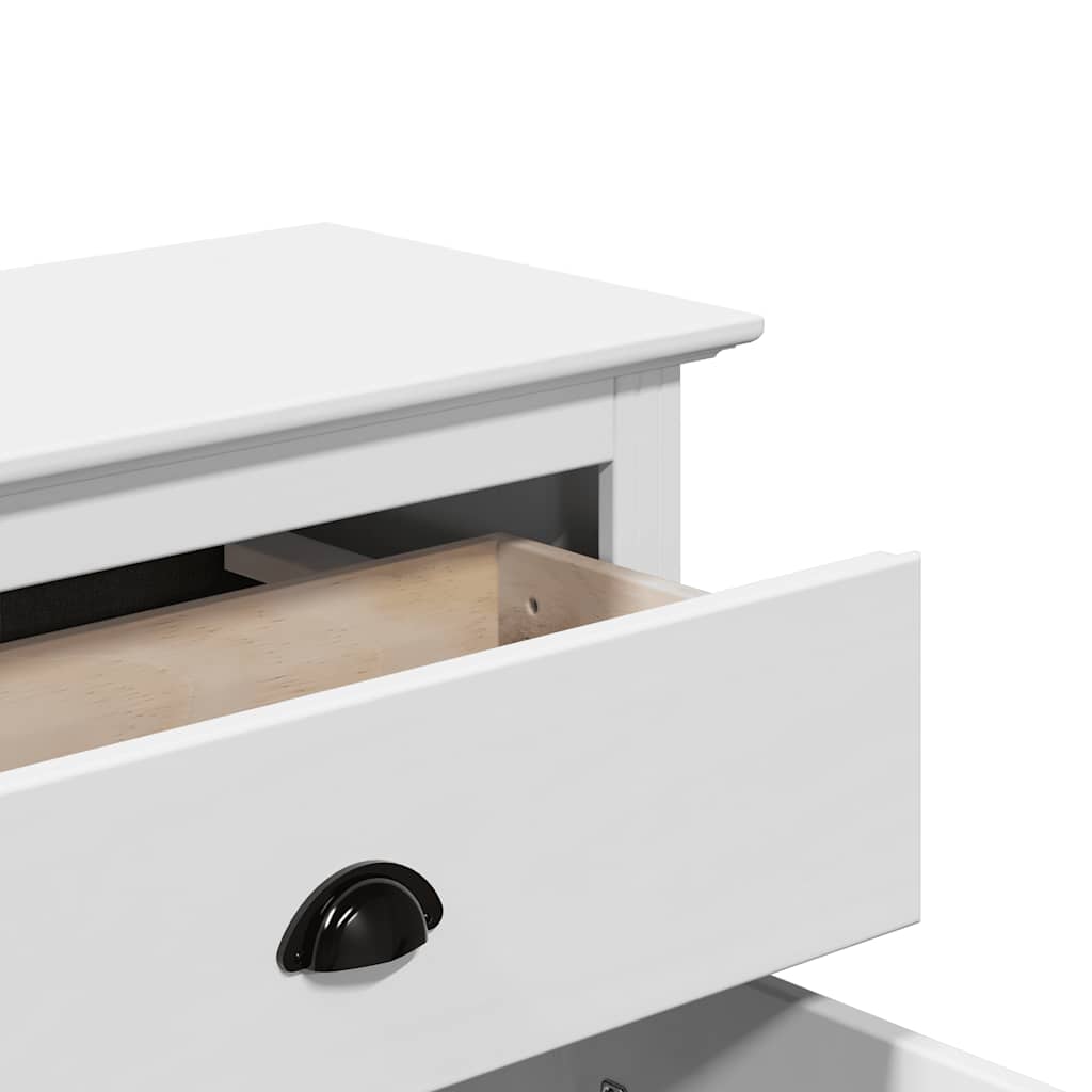 Armoire de couloir BODO blanc 80x35x90 cm - XIOS