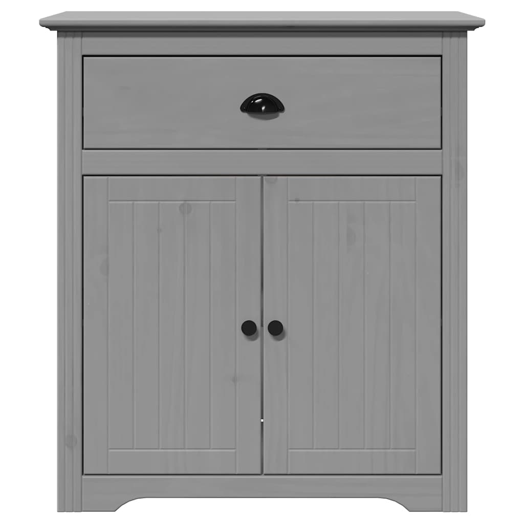 Armoire de couloir BODO gris 80x35x90 cm Coffres de rangement vidaXL   