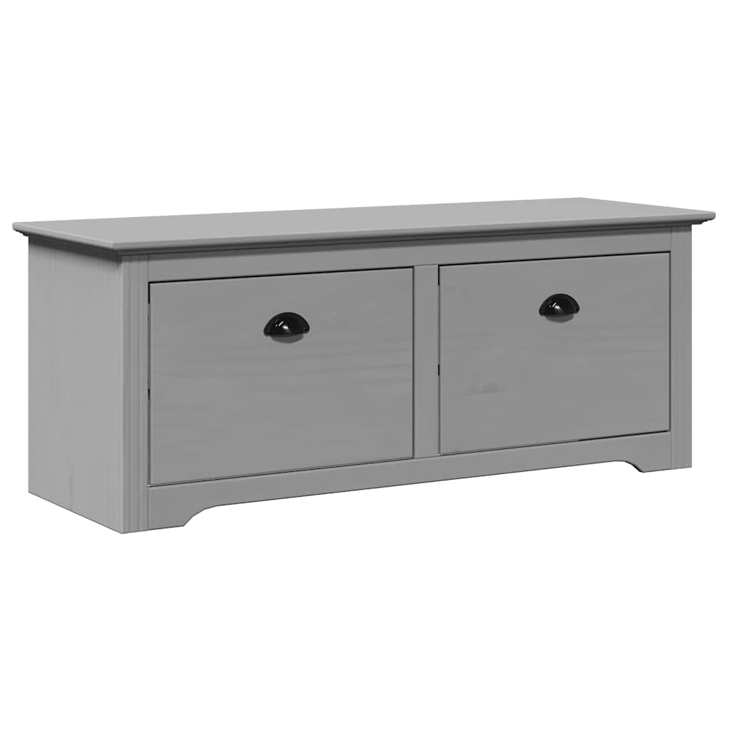 Banc de couloir BODO gris 114x40x45 cm - XIOS