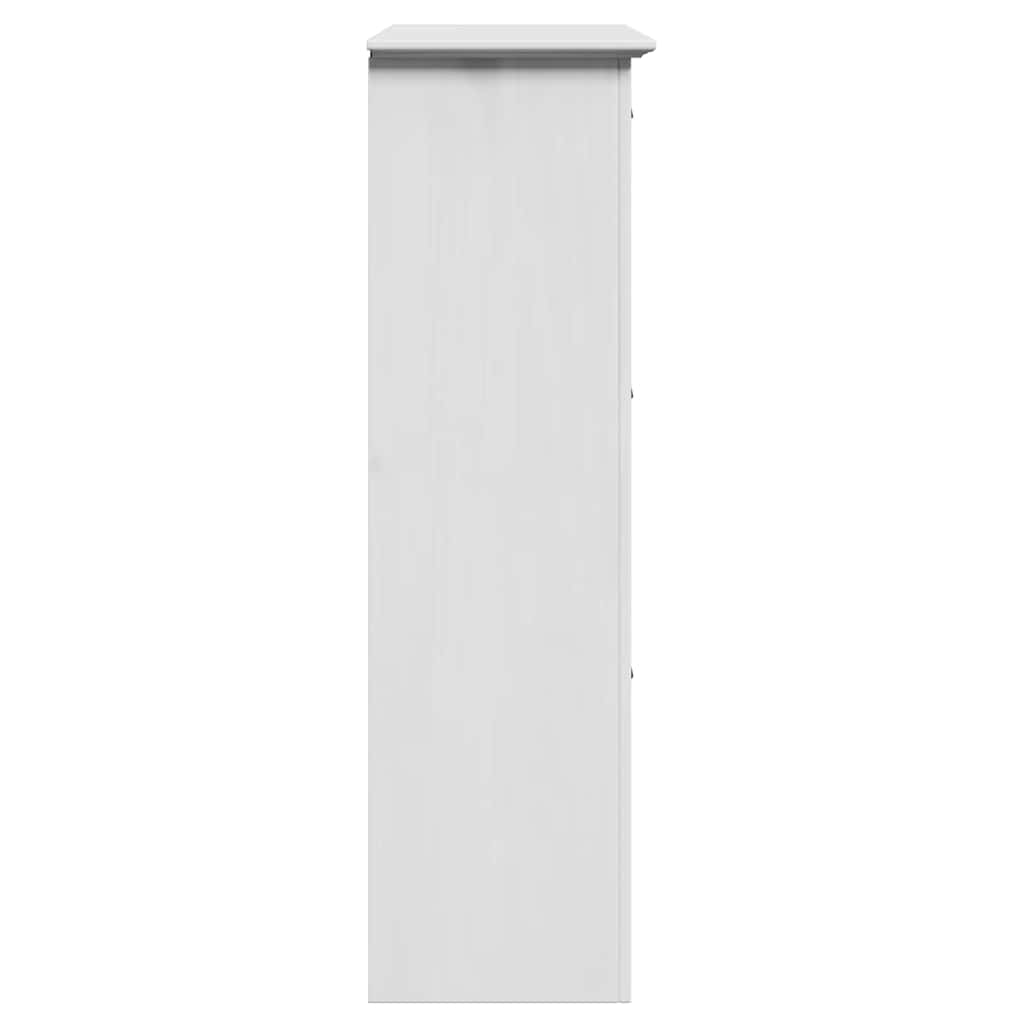 Étagère à chaussures BODO blanc 80x35x118 cm - XIOS