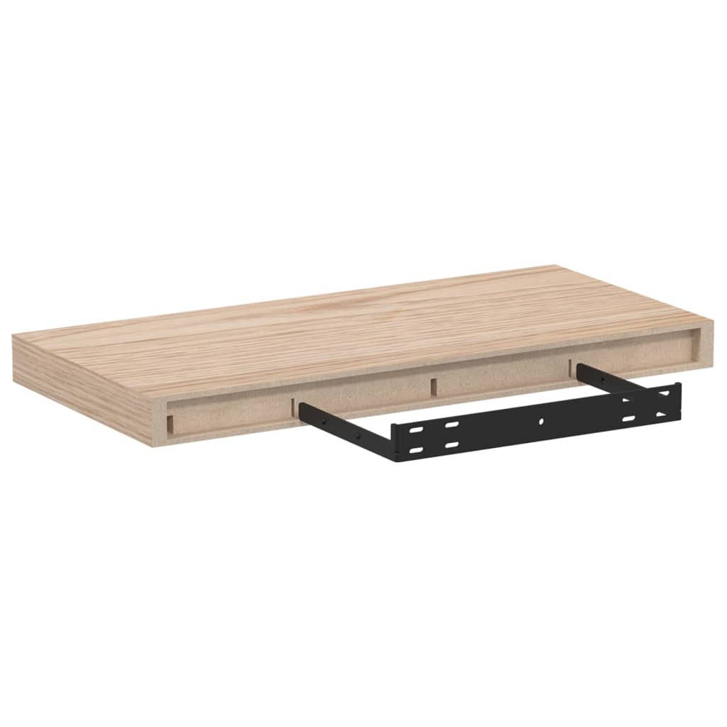 Étagères flottantes 4 pcs 50x23,5x4 cm bois d'ingénierie - XIOS