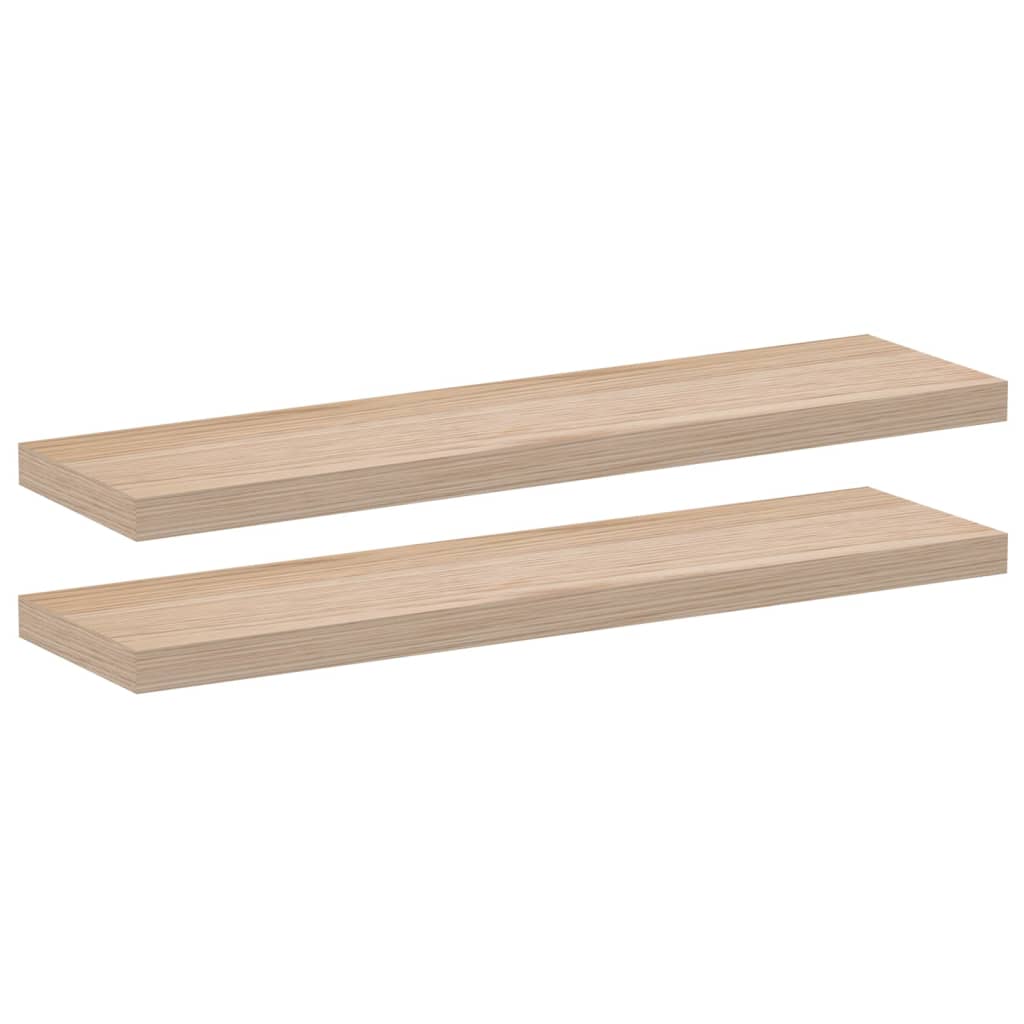 Étagères flottantes 2 pcs 90x23,5x4cm bois d'ingénierie - XIOS