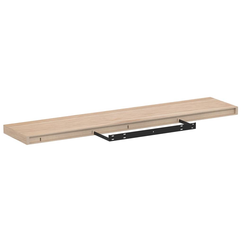 Étagères flottantes 4 pcs 110x23,5x4 cm bois d'ingénierie - XIOS