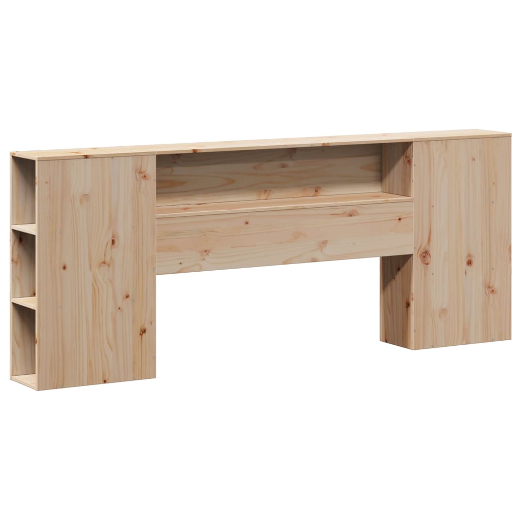 Tête de lit avec rangement 180 cm bois massif de pin Têtes et pieds de lit vidaXL