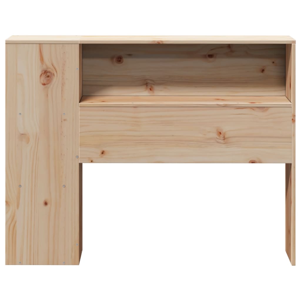 Tête de lit avec rangement 90 cm bois massif de pin - XIOS