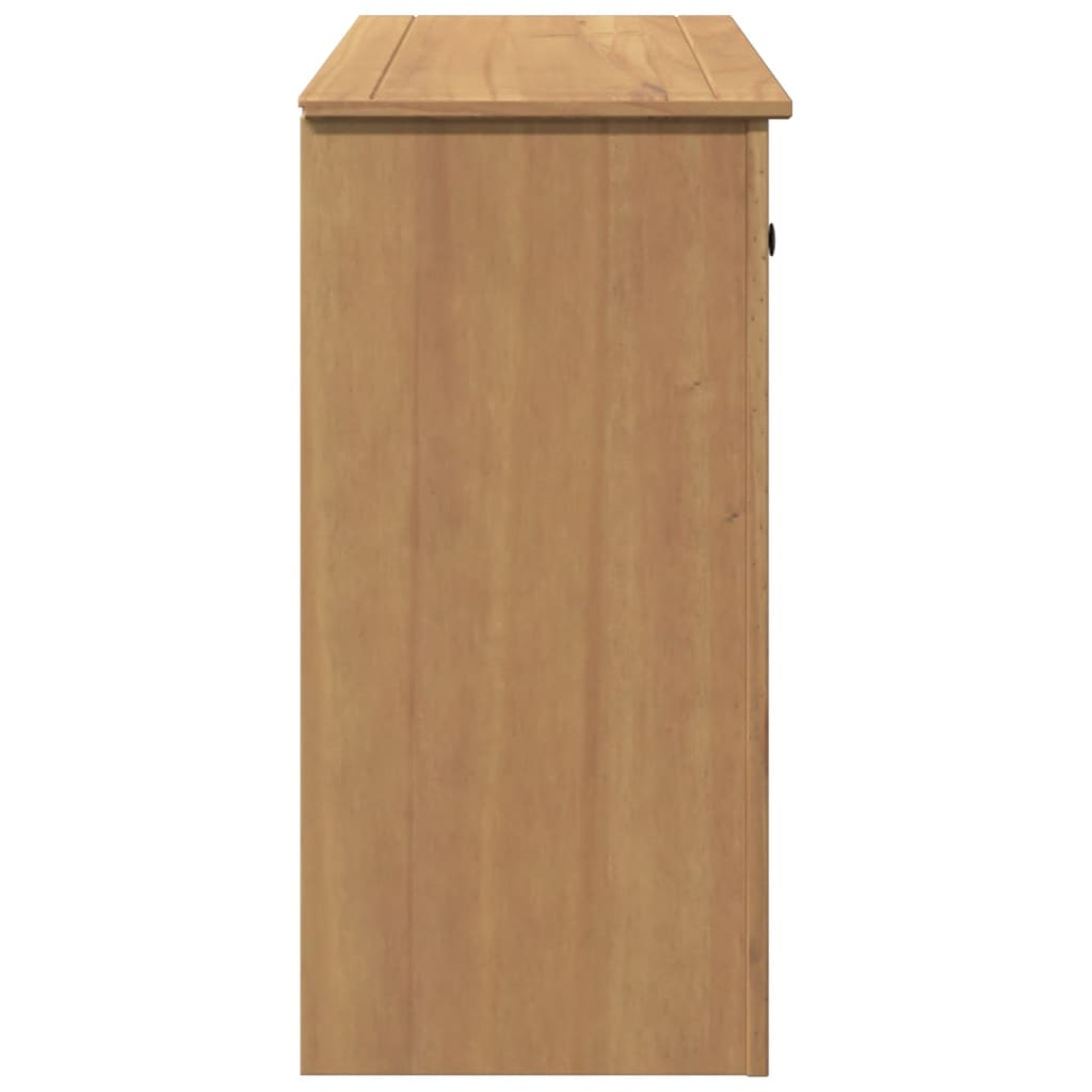 Buffet avec tiroirs Panama 93x40x80 cm bois massif de pin - XIOS