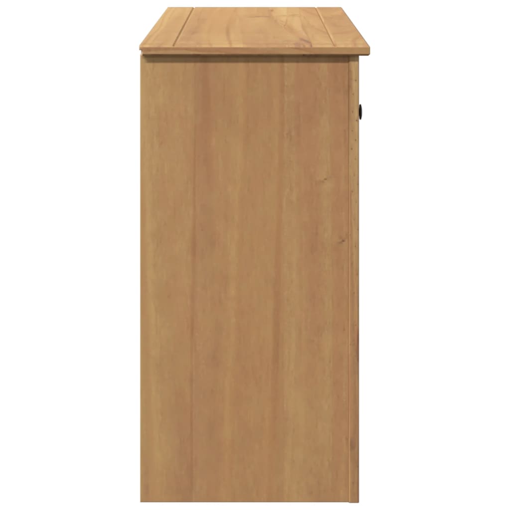 Buffet avec tiroir Panama 93x40x80 cm bois massif de pin - XIOS