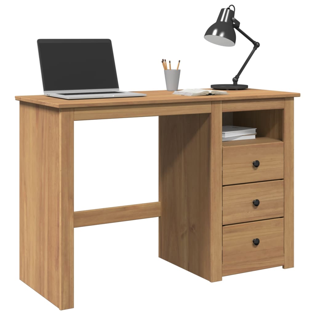 Bureau Panama 112x45x75 cm bois massif de pin - XIOS