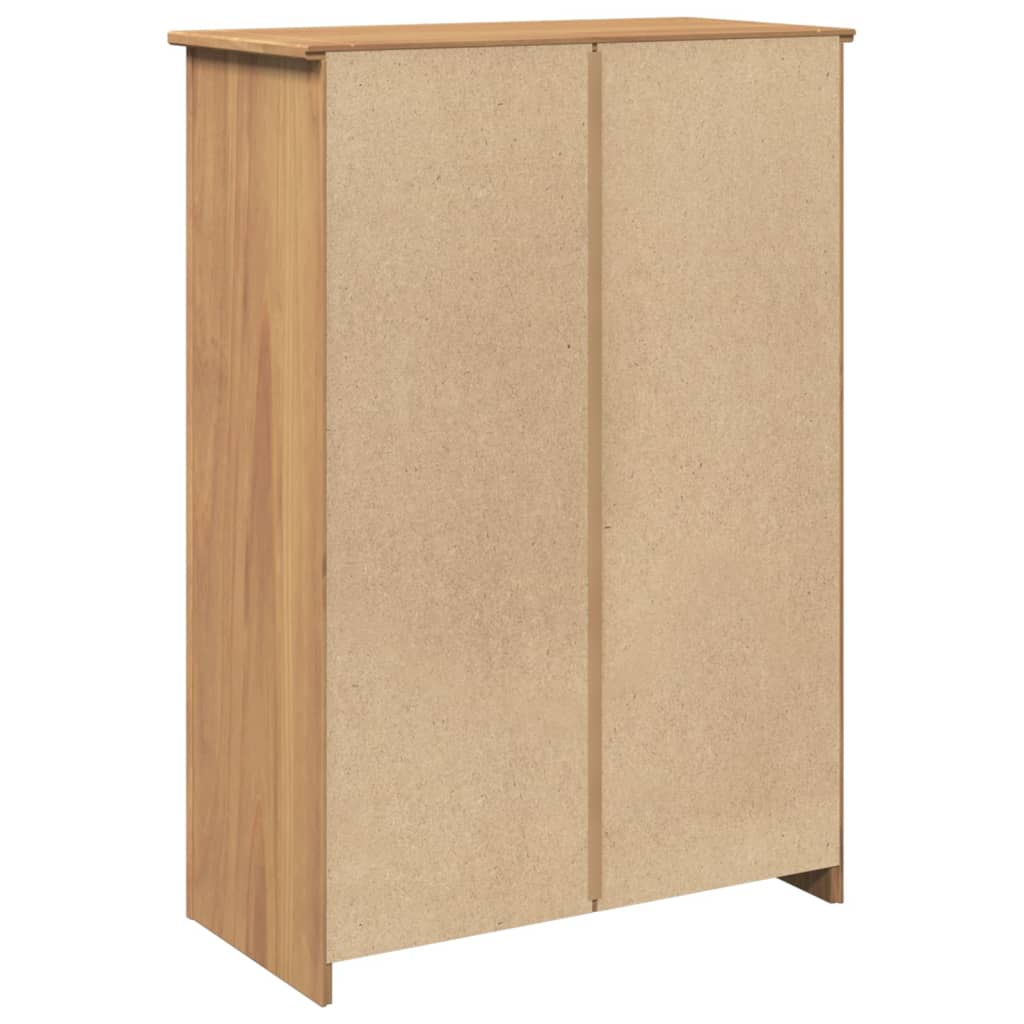 Armoire à chaussures Panama 80x40x114 cm bois de pin massif - XIOS