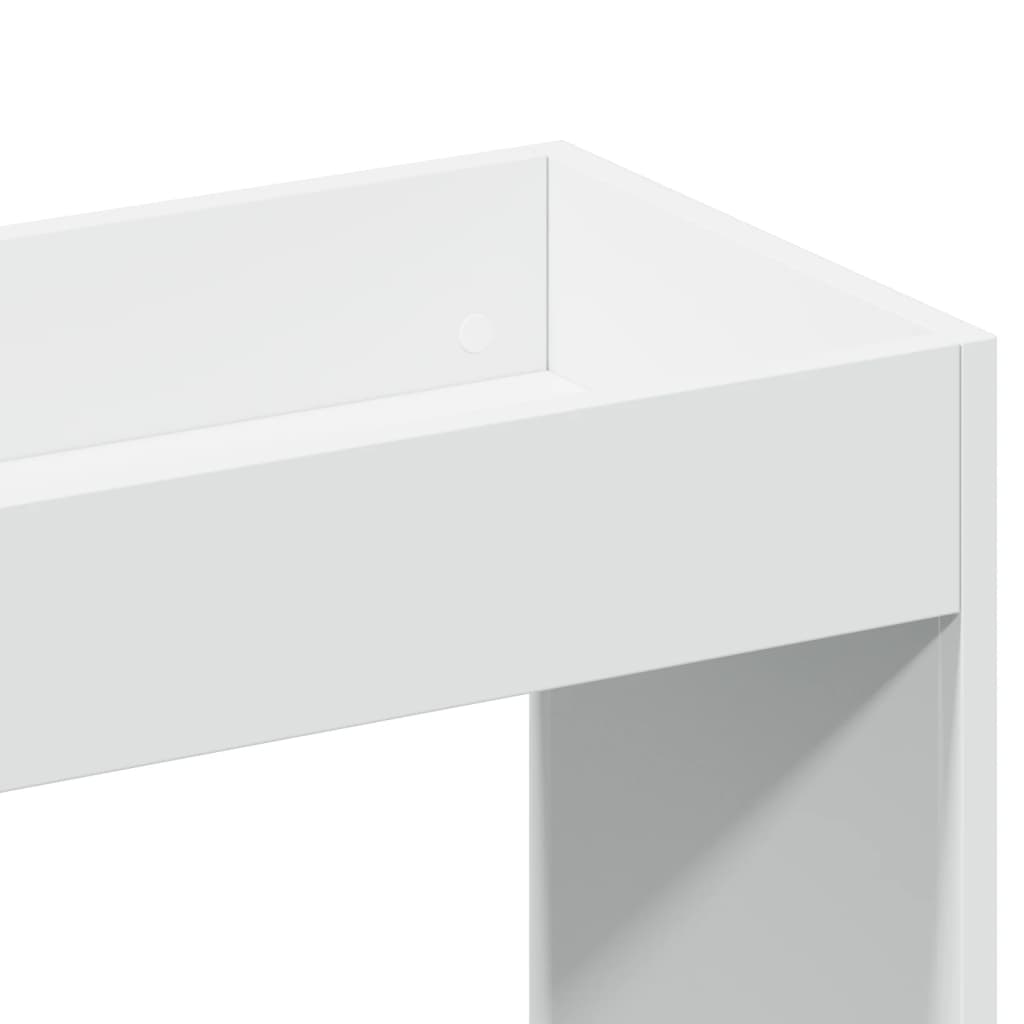 Buffet haut blanc 63x33x100 cm bois d'ingénierie - XIOS