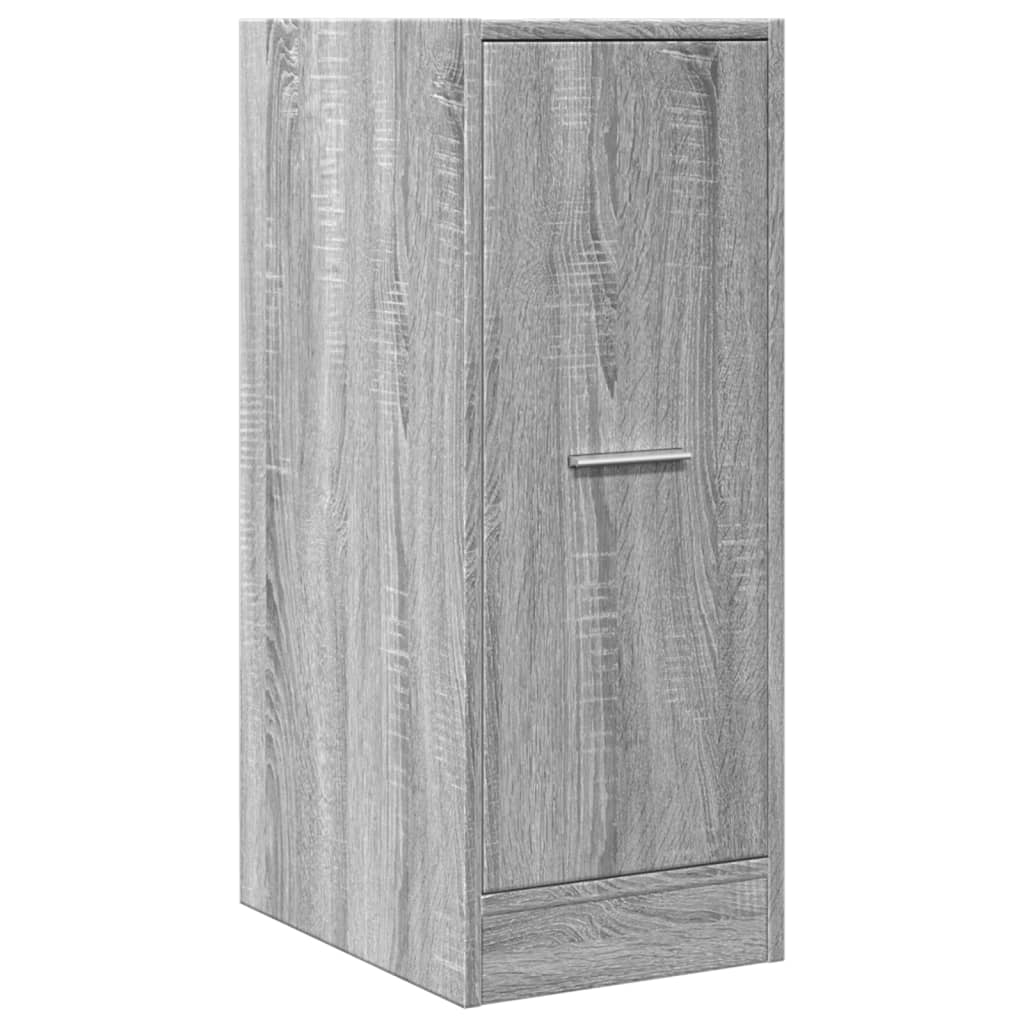 Armoire apothicaire sonoma gris 30x41x77,5 cm bois d'ingénierie