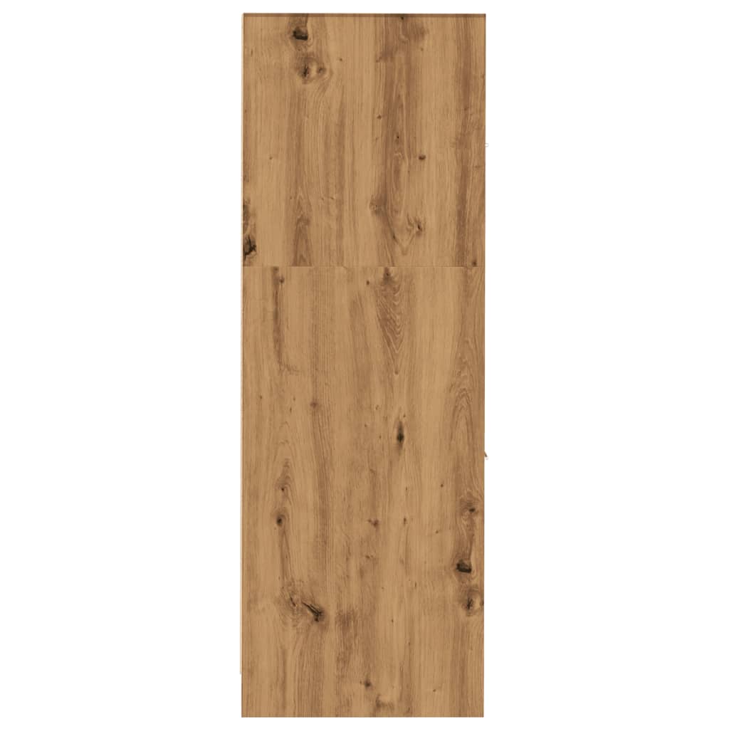 Armoire d'apothicaire chêne artisanal bois d'ingénierie