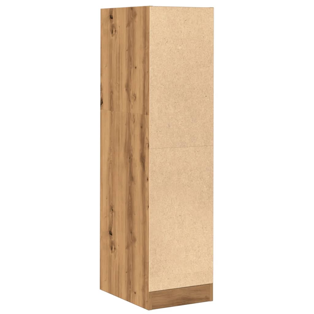 Armoire d'apothicaire chêne artisanal bois d'ingénierie