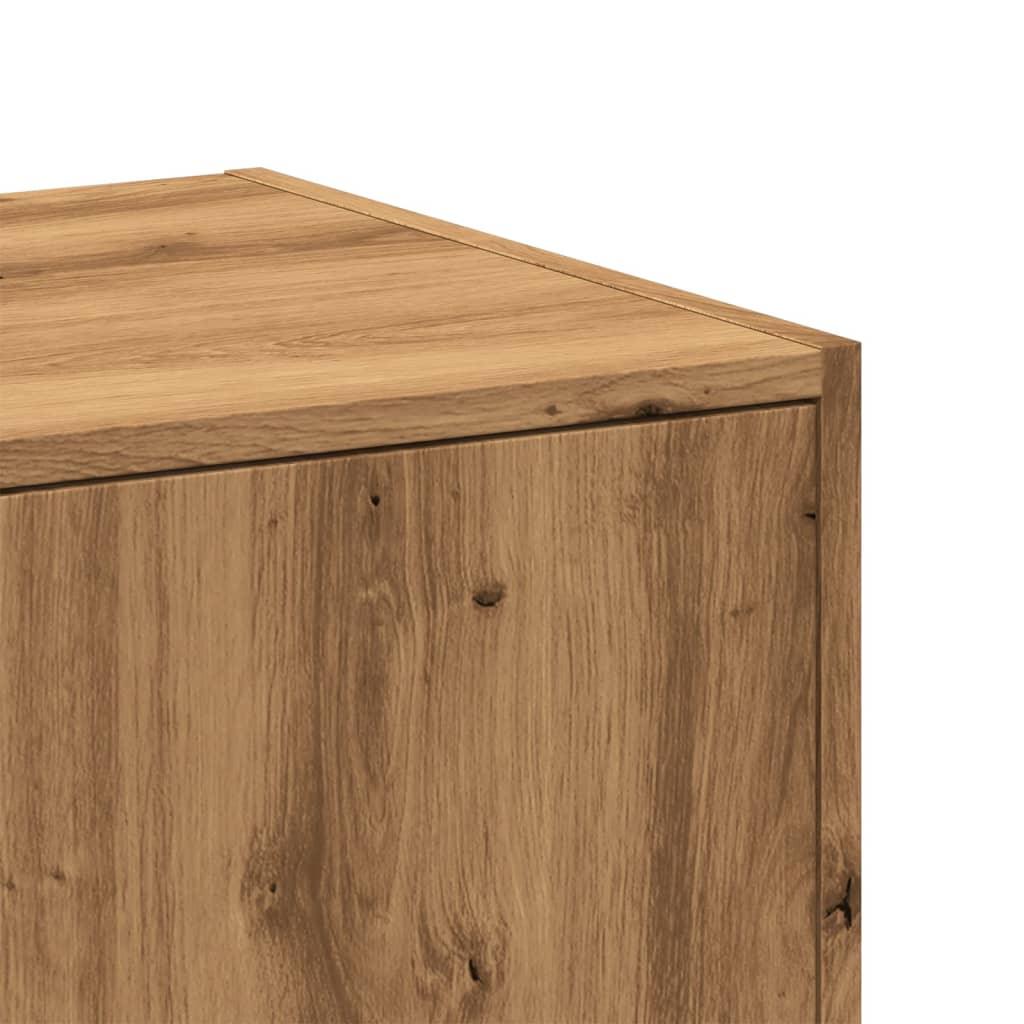 Armoire d'apothicaire chêne artisanal bois d'ingénierie