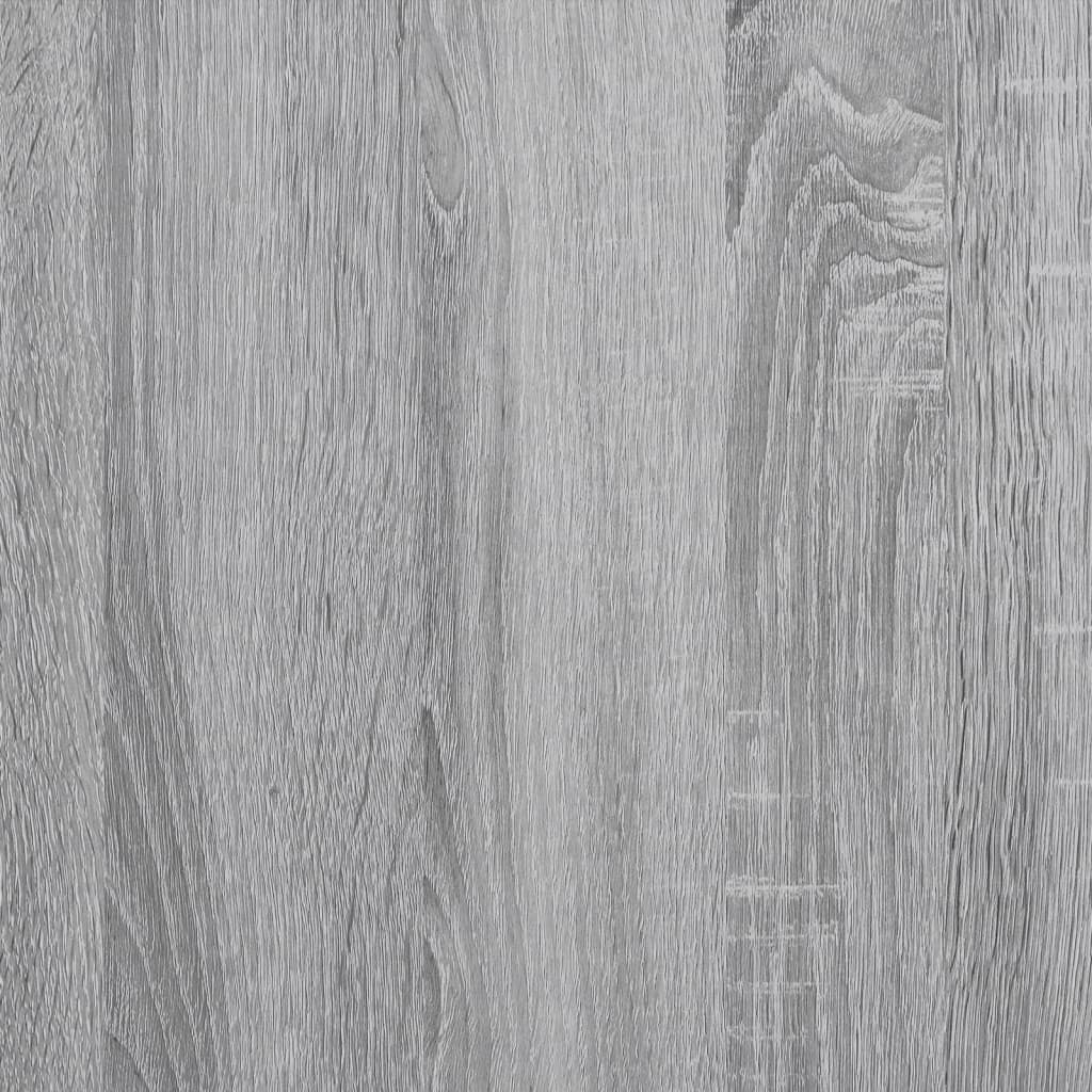 Armoire apothicaire sonoma gris 30x41x144,5cm bois d'ingénierie