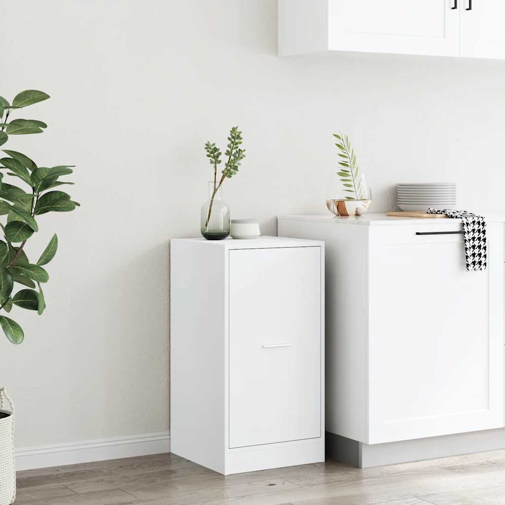 Armoire d'apothicaire blanc 40x41x77,5 cm bois d'ingénierie