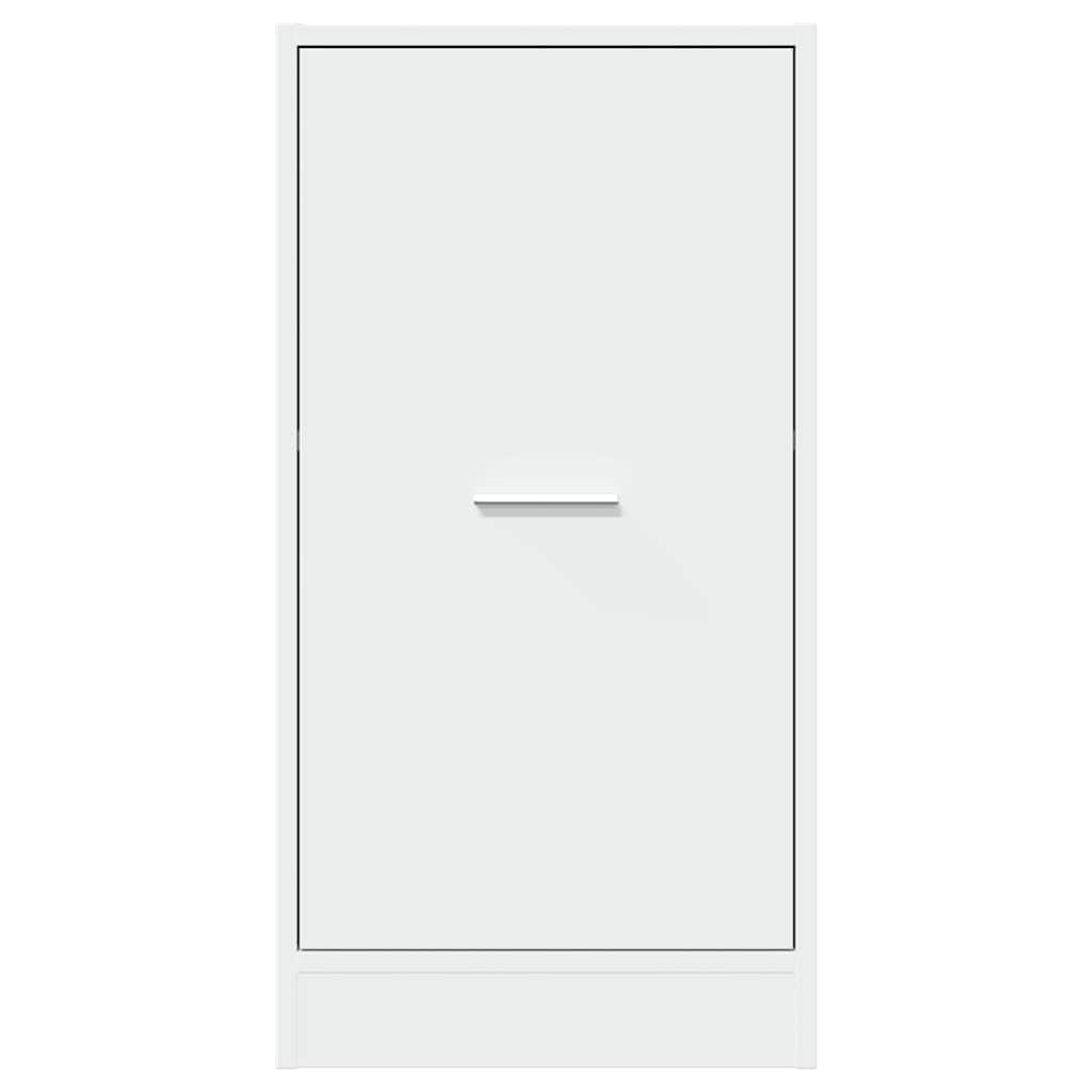 Armoire d'apothicaire blanc 40x41x77,5 cm bois d'ingénierie