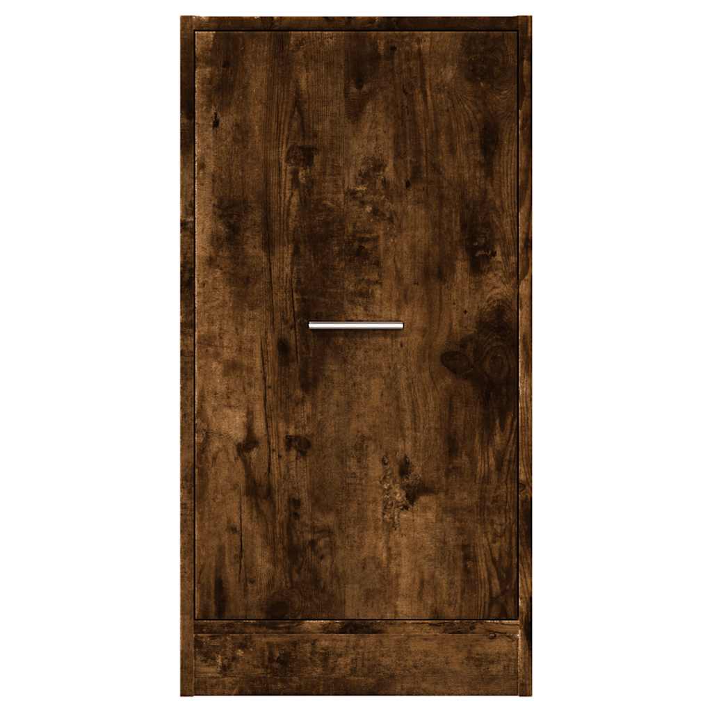 Armoire d'apothicaire chêne fumé 40x41x77,5cm bois d'ingénierie - XIOS